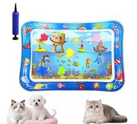 Générique Glowpad for Cats, Ocean Breeze Splashland for Cats, Pet Water Bed for Dogs, Cooling Mat for Dogs, Thickened Leakproof Anti-Scratch, for Indoor & Outdoor Summer Fun for Cats (K)