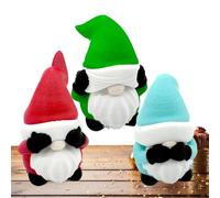 Générique GNOME Figurines, 3D Printing Gnomes Decorations for Home, Cute Dwarf Resin Statues for Christmas, Halloween, Dorm Room, Desktop, Bookshelf, Offices Desk, Bedroom, Holiday Seasonal Display
