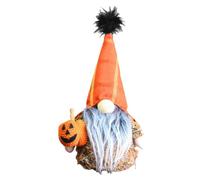Générique GNOME Halloween Adorable Sculpture sans Visage, Objet décoratif | Gnomes miniatures pour bureau, table, étagère, maison, extérieur, intérieur, dehors