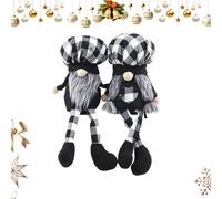 Générique Gnomes en Peluche - 20x14cm Tomte Suédois | Chef Cap sans Visage | Gnomes d'hiver pour Le Bureau De Chambre À Coucher du Bureau De Cuisine Halloween Thanksgiving Noël