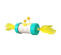Générique Gobelet à Plumes pour Chats, Jouets créatifs, Jouets interactifs pour Animaux de Compagnie, Super légers, Non Toxiques, Chasse et Exercice, Plume de Chat Bal pour l ' intérieur