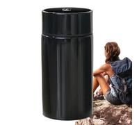 Générique Gobelet - Acier Inoxydable 13x7x7cm | Tasse D'eau | Gobelet Isolé | Mini Tasse D'affichage De La Température Avec Couvercle, Pour Et Adolescents, Voyage Au Bureau, Flacon Sous Vide, É