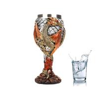 Générique Gobelet De Dragon, Calice De Dragon, Médiévaux En Acier Inoxydable | Coupe À Calice Médiévale Sûre, Polyvalente Et Créative Pour Boire Et Se Rassembler Au Quotidien