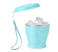 Générique Gobelet de voyage pliable,260 ml de qualité alimentaire et gourde - Bouteille d'Eau Étanche | pour le camping la randonnée le voyage les femmes les hommes les la famille les amis