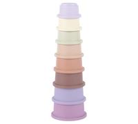 Générique Gobelet Empilable Lapin - Jeux D'entraînement De Lapin Multicolores Plastique - Ensemble De 8 Jouets De Lapins Empilables pour Cacher De La Nourriture Et S'amuser