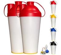 Générique Gobelet Graine de Tournesol avec Compartiment Coque, Boîte à Snack Portable 2 Compartiments, Organisateur de Voyage pour Graines de Citrouille, Pistaches, Noix (2, Red)