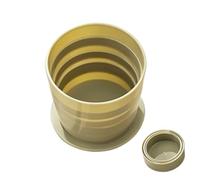 Générique Gobelet Pliable Pour Eau - Bouteille Réutilisable Légère Portable - Gourdes De Voyage,Pour Plein Air, Randonnée Course Croisière Camping d'Été Café Glacé et Chaud Boisson de