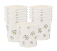 Générique Gobelets de Dégustation en Papier Lot de 100 Petits Gobelets Jetables pour Sauce, Service de Boissons et Événements