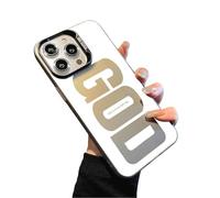 Générique God Has a Plan for You Inspirational Phone Case for iPhone 17 Pro Max, Shockproof Soft Silicone Cover, Durable Slim Fit Anti-Scratch Design (15,Gray)
