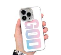 Générique God Has a Plan for You Inspirational Phone Case for iPhone 17 Pro Max, Shockproof Soft Silicone Cover, Durable Slim Fit Anti-Scratch Design (13,Off-White)