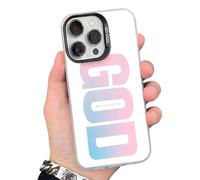 Générique God Has a Plan for You Inspirational Phone Case for iPhone, Christian Faith Pattern Design, Scratch-Resistant Anti-Slip Shockproof Protective Cover (Colorful-B,for iPhone 11)