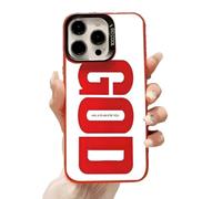 Générique God Has a Plan for You Phone Case Compatible with iPhone 17-11Christian Religious Inspirational Bible Verse Case, Shockproof Soft TPU Protective Cover for Women Men (Red,for iPhone11ProMax)
