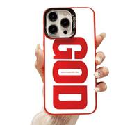 Générique God Has A Plan for You Phone Case for iPhone 17 Pro Max Case, 16/15/14 Series, Soft Slim Shockproof Cover, A Unique Religious Gift (Red,for iPhone17 Pro)