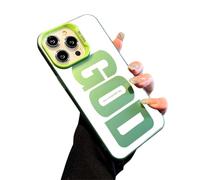 Générique God Has A Plan for You Phone Case for iPhone 17 Pro Max Case, 16/15/14 Series, Soft Slim Shockproof Cover, A Unique Religious Gift (Green,for iPhone15Promax)