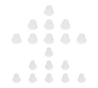Générique Godets à Pigments en Silicone Blanc Léger, Lot de 200 Pièces, Supports D'encre pour Tatouages Professionnels, Adaptés Salon de Tatouage et Beauté