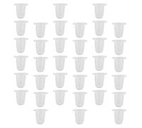 Générique Godets à Pigments en Silicone Grand Format, Lot de 200 Pièces, Godets D'encre Jetables pour Maquillage et Tatouage, Gobelets Multifonctions pour Microblading et Pigments