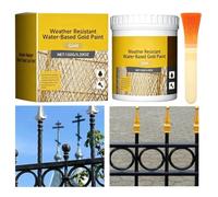 Générique Gold Paint For Metal Weather Resistant Multi Finish