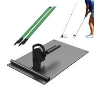 Générique Golf Alignment Stick Holder,Adjustable Portable Training Aid,Indoor Golf Swing Trainer System - for Youth Adults Golfer Outdoor Home Office Driving Range