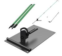 Générique Golf Alignment Sticks System,Adjustable Portable Training Aid - Indoor Golf Swing Trainer System | for Youth Adults Golfer Outdoor Home Office Driving Range