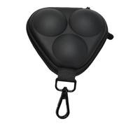 Générique Golf Bag, Ball Pouch, 3.94x3.94x1.97in Storage Case, Hard Shell, Portable Design, Carabiner Clip, Durable Build, Compact Holder, Easy Access for Women, Men, Outdoor, Sports Use