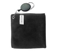 Générique Golf Bag Towel - Golf Towels for Outdoor Sports | Fine Fiber Material with Retractable Clip, Soft Absorbent Cloth, for Cleaning Clubs, Balls Gloves, Fitness Equipment, Course, Gym