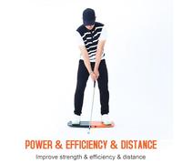 Générique Golf Balance Board Trainer, 3 Mode Swing Teaching, Vibration Feedback Practice Tool, Stability Training Aid for Beginners Club Drills Improve Power Rotation Control and Swing Rhythm Indoor