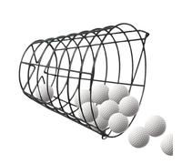 Générique Golf Ball Basket, Large Capacity Wire Bucket Holds 100 Balls, Durable Storage Organizer for Driving Range Home Course Sports Training and Practice Equipment Use 5.51 inches