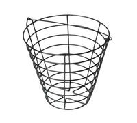 Générique Golf Ball Bucket, Golf Storage Basket, Metal Mesh Organizer, Large Capacity Holder, Durable Steel Frame, Driving Range Practice Tool, Home Course Tournament Use, 10.04x9.65 inches