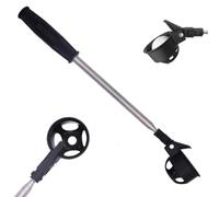 Générique Golf Ball Retriever Telescopic 8 Section Stainless Steel Grabber | 8-section Stainless Steel Telescopic Retriever Helps Recover Golf Balls From Water, Rough Areas, And Hard-to-reach Spots.