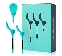 Générique Golf Ball Tees Set, Petal Shape Trainer Pack, 8pcs 3cm Low Friction Golf Tee Design, Stable Ball Position Support, Colorful Swing Practice Style Tool, Golfs Course Training Equipment Kit
