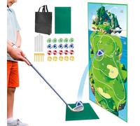 Générique Golf Chipping Game, Portable Training Aid, Interactive Game with Parent-Child Design, Golfs Chipping Set for Dad Men Women Girls, Sports Accessories, Golfs Chippings Kit for Family Play
