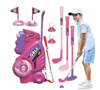 Générique Golf Clubs Toddler 2-5, Indoor Outdoor Golf Toy Set 8.66x5.31x14.37 inches, Educational Learning Sports, Garden Lawn Backyard Play, Fun Birthday Christmas Party Gift for Kids Home