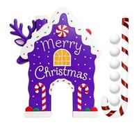 Générique Golf De La Maison en D Épice | Set De Jeu Canne en Sucre De Noël,Jouet De Fête Golf Amusant | pour Fête Vacances Intérieur Extérieur Salon Camping Pique-Nique Famille Jardin