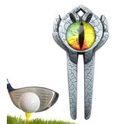 Générique Golf Divot Repair Tool - 3D Heavy-Duty Compact Alloy Gadget | Golf Ball Divot Repair Tool - for Golff Enthusiasts Family Friends Men Women Course Maintenance Practice Tournament