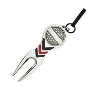 Générique Golf Divot Tool, Magnetic Portable Repair, Divot Tool with Ball Marker, Zinc Alloy Accessory, Golf Gear with Easy Use, Perfect for Outdoor Club Green Sports Game Practice and Training