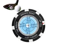 Générique Golf Green Reader | Double-Sided Bubble Level Ball Marker