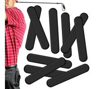 Générique Golf Lead Tape for Clubs, 10 Piece Adhesive Strips, High Grip Equipment for Club Repair, Adjust Weight, Swing, Ball, Iron, Putter, Paddle, Outdoors Performance