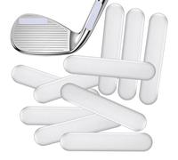 Générique Golf Lead Tape for Clubs, 10 Piece Adhesive Strips, High Grip Equipment for Club Repair, Adjust Weight, Swing, Ball, Iron, Putter, Paddle, Outdoors Performance