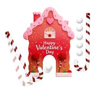 Générique Golf Maison en d'Épice - Jouet De Noël Portable Intérieur Et Extérieur - Set de Mini Jeu Famille Gingerbread | pour Fêtes De Noël Réunions Carnaval Bureau