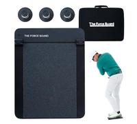 Générique Golf Pressure Board - Swing Trainer, 1 Piece Athletic for Speed Growth, Tool with Carry Bag for Weight Transfer, Practice Gear, Stable Base for Learners, Yards and Lawns