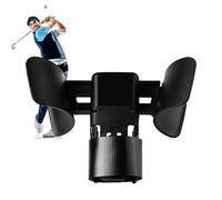 Générique Golf Putting Aid Trainer, Adjustable Wrist Swing Trainers, Putting Accuracy, Lightweight Golfs Training Accessory for Beginners and Experienced Golfers Practice, 4.92x3.74x3.35 inches