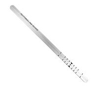 Générique Golf Putting Trainer Aid - 90x4cm Gollf Putter Alignment Rail,Portable Convenience Precise Distance Control Putting Accuracy Ruler for Home, Hotel, Golf Course, and Outdoor Practice