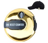 Générique Golf Score Counter | Golf Stroke Counter Clicker | Reset Clip for Gloves- Ģolf Stroke Çounter Up to 12 Shots with Touch Reset for Scoring Keeper Putting Green Driving Range Backyard