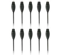 Générique Golf Scoring Pencil 10 PCS Oval- Clip Golf Score Pens | 2H Marker Pens for Games Meeting Writing Tools Sports Golfing