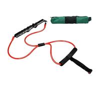 Générique Golf Swing Aid - Portable Elastic Practice | Pull Up Bands Exercise for Garage Indoor Outdoor Home Course, Trainer Strength Power Rotation Alignment Rubber LAT-Pull Workout Tube Set