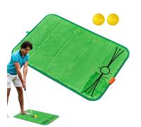Générique Golf Swing Mat Trainer - Golf Practice Mat | Practice Turf Pad Hitting Equipment for Women Men Indoor Outdoor Backyard Driving Range