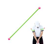 Générique Golf Swing Trainer - ABS Adjustable Stick, Feedback Sensor | Swing Correction Aid for Indoor Outdoor Practice Court School Beginner Adult Athlete Training Exercise