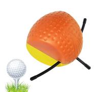 Générique Golf Swing Trainer, Practice Aid Ball, 6.1x3.94in Beginner Training Equipment, Adjustable Elastic Strap, Lightweight Authentic Design for Warm Up, Backyard Indoor, Outdoor, Driving, Range