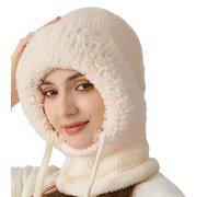 Générique Gorros De Invierno Para Mujeres - Bufanda De Cabeza De Invierno Abrigada | Cuello Térmico De Punto Para Ciclismo Viajes Esquí Bicicleta Snowboard