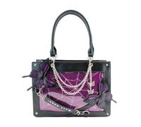 Générique Goth Dark Style Butterfly Bag | Butterfly Tote Bag - Grocery Picnic Tote Reusable Shopping Bags Handle Case Bags School Shopping Grocery Shoulder bagz